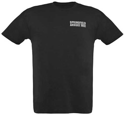 Springfield Armory Defend Your Legacy Distressed Men's T-Shirt Black Large Short Sleeve