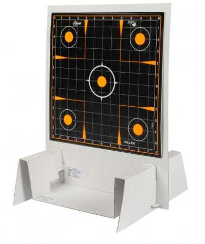 Allen 15379 EZ-Aim Splash Shooting Kit Paper Silhouette Black/Orange 6 Per Pkg