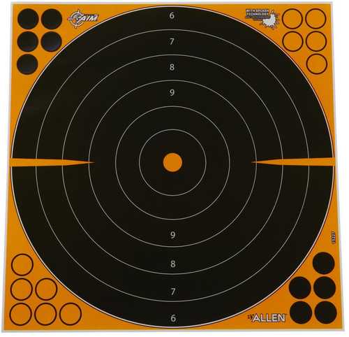 Allen EZAIM Adhesive Splash Target 17.5X17.5 BULLS 5