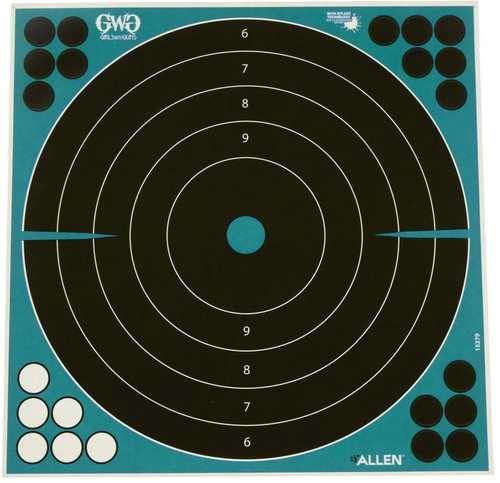 Allen Girls With Guns Splash ADHESIV 12 Bullseye 5Pk