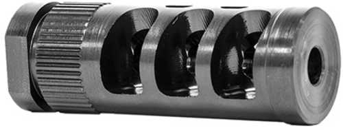 Grovtec US Inc Muzzle Compensator 223 Cal 1/2"-28 tpi Black Nitride Steel