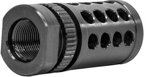 Grovtec US Inc G-Nite Flash Suppressor 223 Cal 1/2"-28 tpi Black Nitride Steel