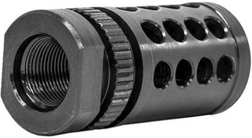 Grovtec US Inc G-Nite Flash Suppressor 308 Cal 5/8"-24 tpi Black Nitride Steel