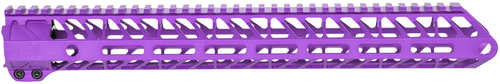 Timber Creek Outdoors Enforcer Handguard AR Platform Purple Anodized 15" Aluminum