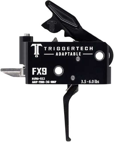 TriggerTech Adaptable FN FX9 Black PVD Two-Stage Flat 3.50-6 Lbs