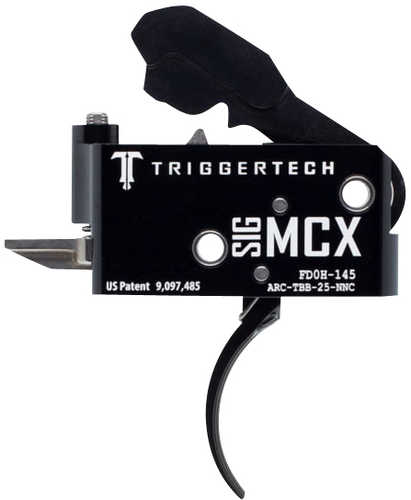 TriggerTech Adaptable Sig MCX Black PVD Two-Stage Flat 2.50-5 Lbs