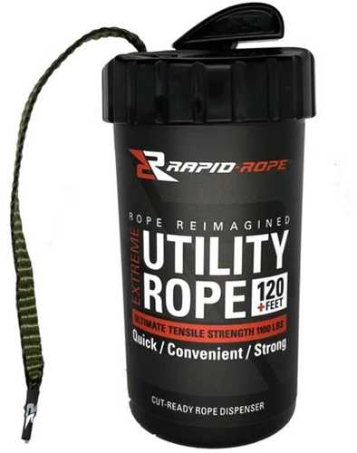 Rapid Rope Canister OD Green 120+ Feet Utility W/CUTTR