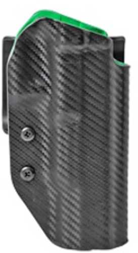 Uncle Mikes Range/Competition Black/Green OWB for Glock 17/22/34/35 Left Hand