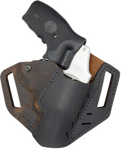 Versacarry Revolver Distressed Brown Buffalo Leather IWB S&W J Frame,Ruger LCR/SP101 Right Hand