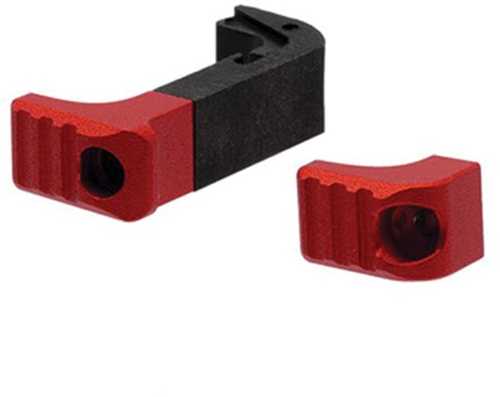 Strike Modular Mag Release For Glock 17/19/19X/22/23/26/27/31-35/37-39/45 Gen 4-5 Red