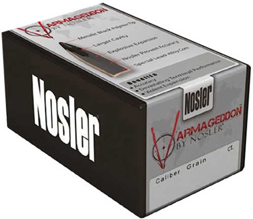 22 Hornet 50 Rounds Ammunition Nosler 35 Grain Jacketed Soft Point