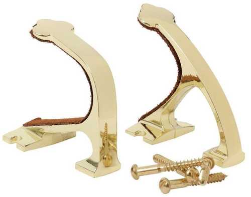 Click to see larger image. Allen Gun Hanger Set 1 Gun Brass