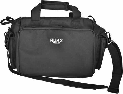 RUKX Gear Tactical Range Bag 16" Black 600D Polyester