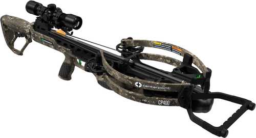 CENTERPOINT Crossbow Kit CP400 W/Silent Crank 3X32 ILLUM Camo