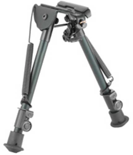 Harris Bipods 1A2-L2 L2 Rotating Self Leveling Legs Made Of Steel/Aluminum With Black Anodized Finish 9-13" Verti