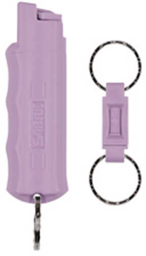 Sabre Red Pepper Spray Dusk Purple Hard Case Key Ring