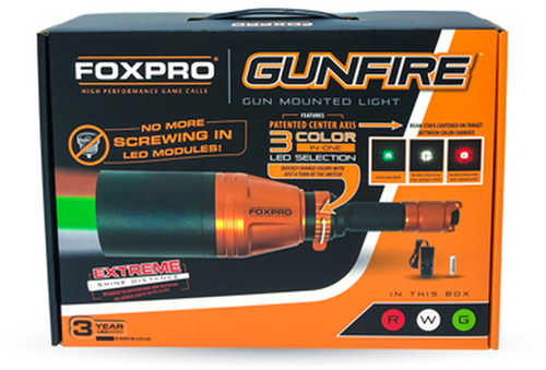 Foxpro Gunfire Hunting Light Red/White/Green Led Orange