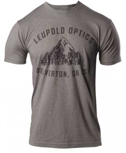 Leupold Hometown T-Shirt Gray Large Short Sleeve