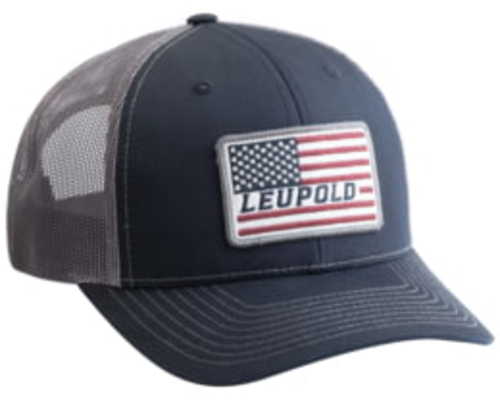 Leupold Flag Trucker Hat Navy/Gray OSFA