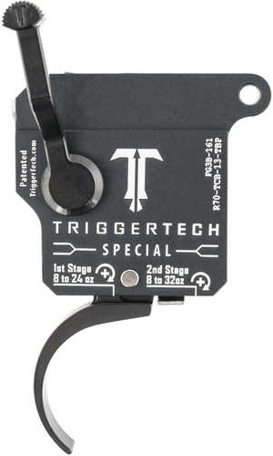 TriggerTech Special Remington 700 Black Two-Stage Pro Curved 1-3.50 Lbs Right