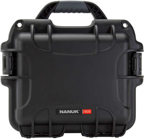NANUK (PLASTICASE Inc) 905-1001 905 Case With Foam Small Polyethylene Black
