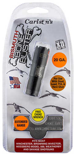 Click to see larger image. Carlson's Choke Tubes 09219 Bismuth Bone Buster WinChoke, Browning Invector, Mossberg 500 20 Gauge Extended Range 17-4 S