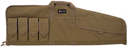 G-Outdoors Inc. Tactical Single Rifle Case Flat Dark Earth 42" 600 Denier Polyester GPS-SRC42-FDE