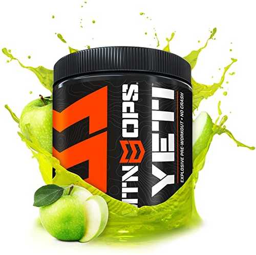 MTN Ops Yeti Preworkout Green Apple