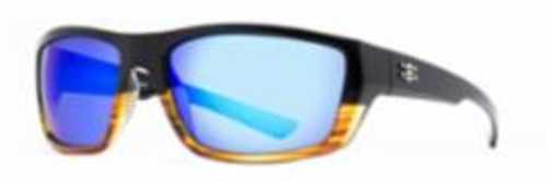 Callcutta Polorized Sunglasses Shock Wave Wood/Blue Mirror Model: 2405-0241