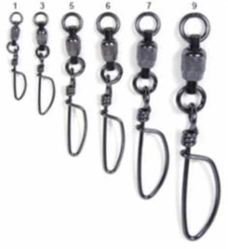 Sea Striker Billfisher Ss 2-Ring Bb Swivel Black Sz7 200# 2Pk Model: