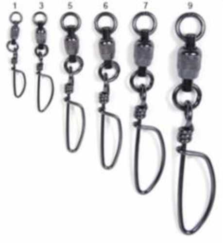Click to see larger image. Sea Striker Billfisher Ss 2-ring Bb Swivel Black Sz8 225# 2pk Model: