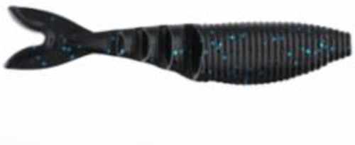 Gary Yamamoto Zako Swimbait 4in 6bag Black with large Blue Flake Model: 134-06-021