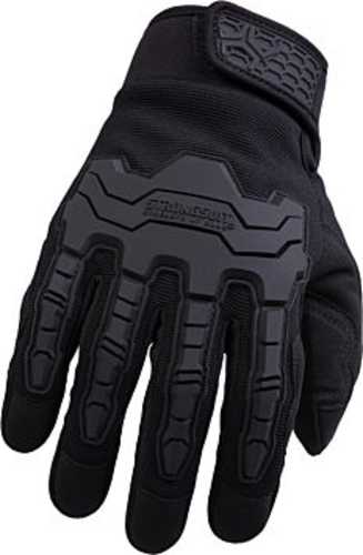 STRONGSUIT Brawny Gloves Large Black W/Knuckle Protection