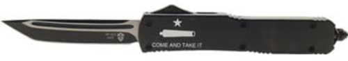 Click to see larger image. TEMPLAR Knife Slim OTF Come And Take It AR 3.5" Black Dp