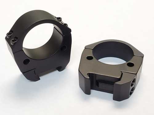 Click to see larger image. Talley Rings Med 1" Modern Sporting Rifle Black