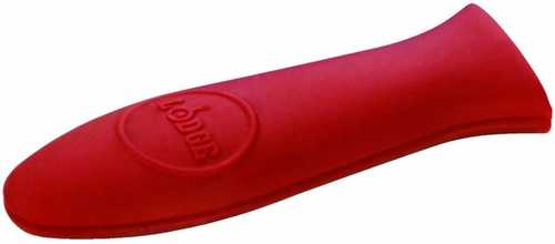 Lodge Cast Iron Red Silicone Hot Handle Holder for Skillets, ASHH41,  includes One Red Handle Holder