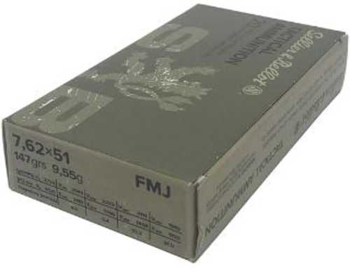 Sellier & Bellot 7.62X51 147 Gr FMJ Ammo 600 Round Case