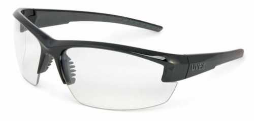 Leight Mercury Black Frame Clear Lens W Microfiber Bag