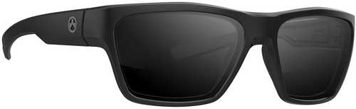 Magpul Pivot Eyewear Anti-Reflective Polycarbonate Gray Lens With Black Wraparound Frame & Anti-Slip