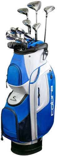 Cobra Fly-xl Complete Golf Set-graphite-lh-cart Bag