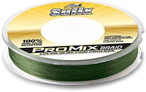 Sufix ProMix Braid 20 lb Low-Vis Green 300 Yds
