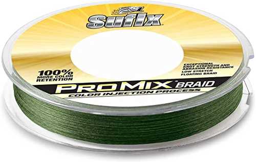Sufix ProMix Braid 10 lb Low-Vis Green 300 Yds