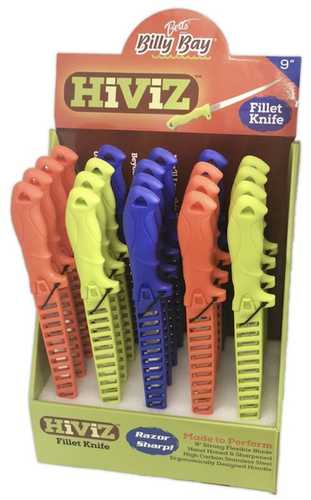 Betts Hi Viz Fillet Knife Disp 20pc-img-0