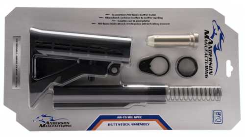 Click to see larger image. And 6 Pos Buttstk Carb Length Black