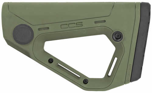 Hera USA HRS CCS Adjustable Buttstock OD Green Color Fits AR-15