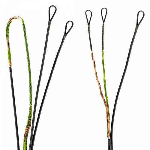 Click to see larger image. FirstString Premium String Kit Green/ Brown Bowtech Reign 6/7