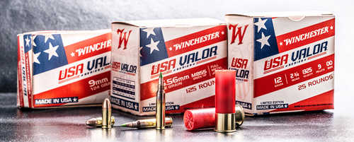 12 Gauge 25 Rounds Ammunition <span style="font-weight:bolder; ">Winchester</span> 2 3/4" 9 Pellet Lead #00 Buck