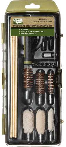 Shotgun Cleaning Kit With Brass Rod Universal