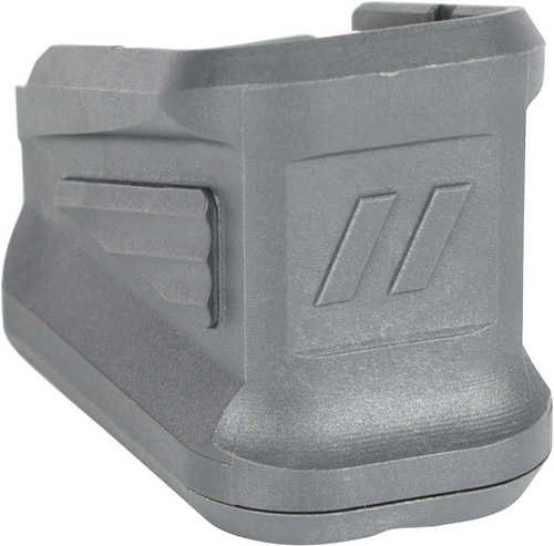 ZEV Basepad +5 Aluminum Gray for Glock 17-round Mags