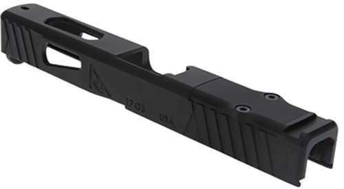 Rival Arms Precision Slide With Front & Rear Serrations QPQ Black 416R Stainless Steel For Sig P365Xl